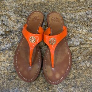 Tory Burch Cameron thong sandal flip flop 8.5